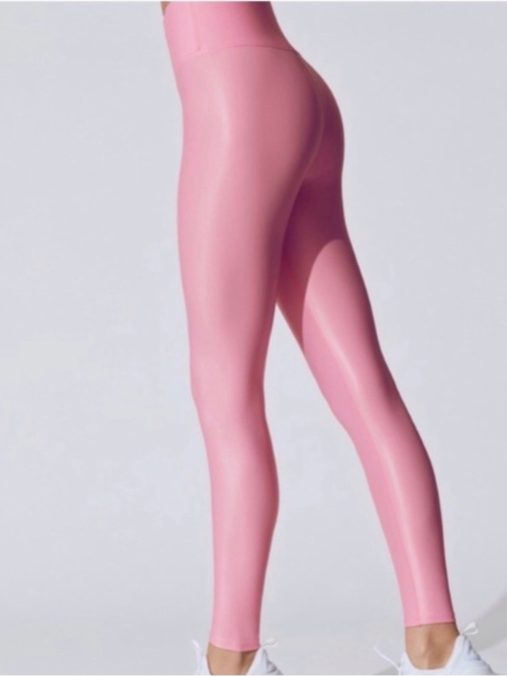 Carbon38 Pink High-Rise Performance Leggings
